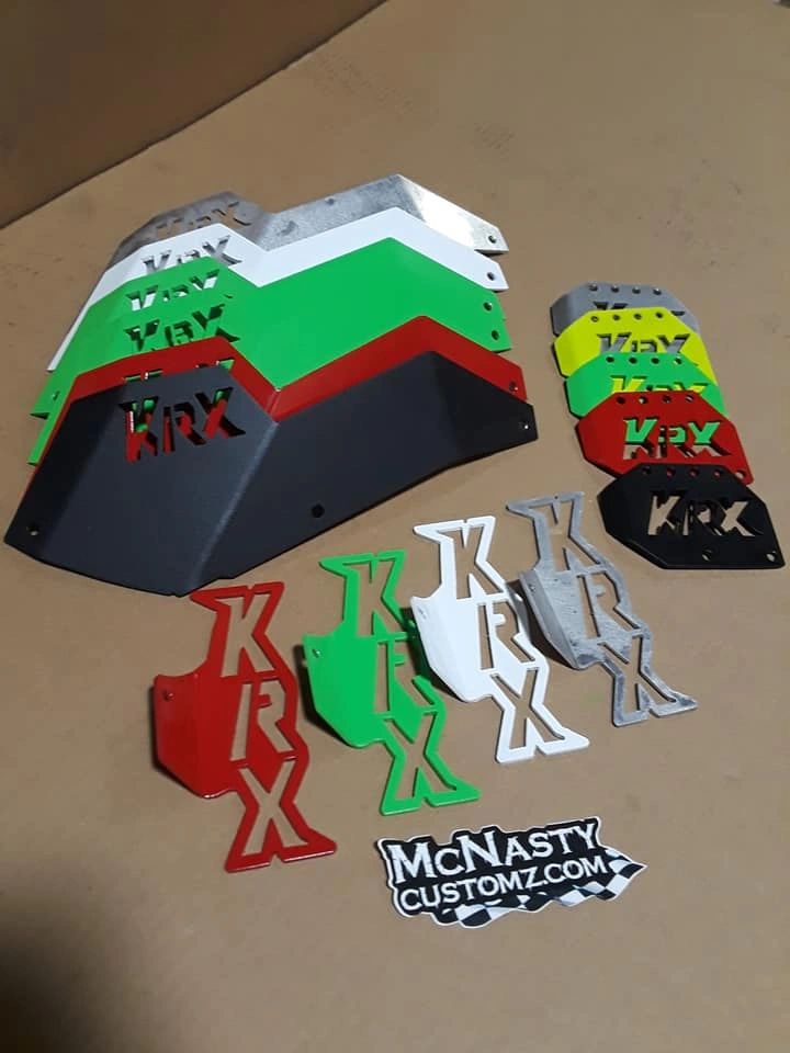 3 pack KRX 1000 belt guard, master guard, and logo